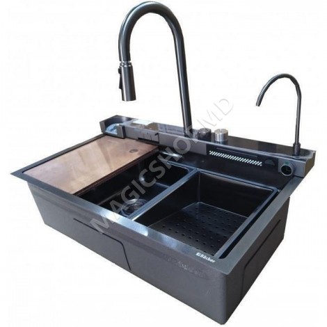 Раковина Backer Nano Black PVD Top 750-46063 